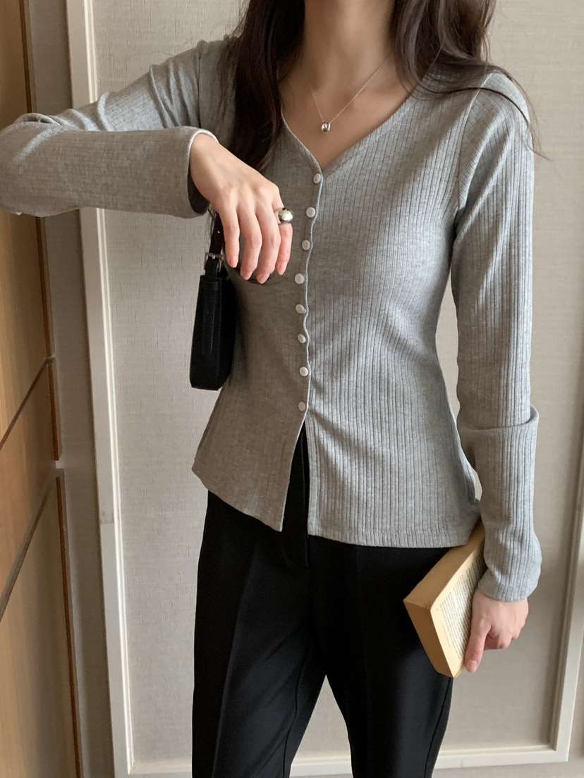 FRILL-T/DADA東大門代購女士新品人氣26初秋推薦開衫修身FRILL-T/DADA開衫
