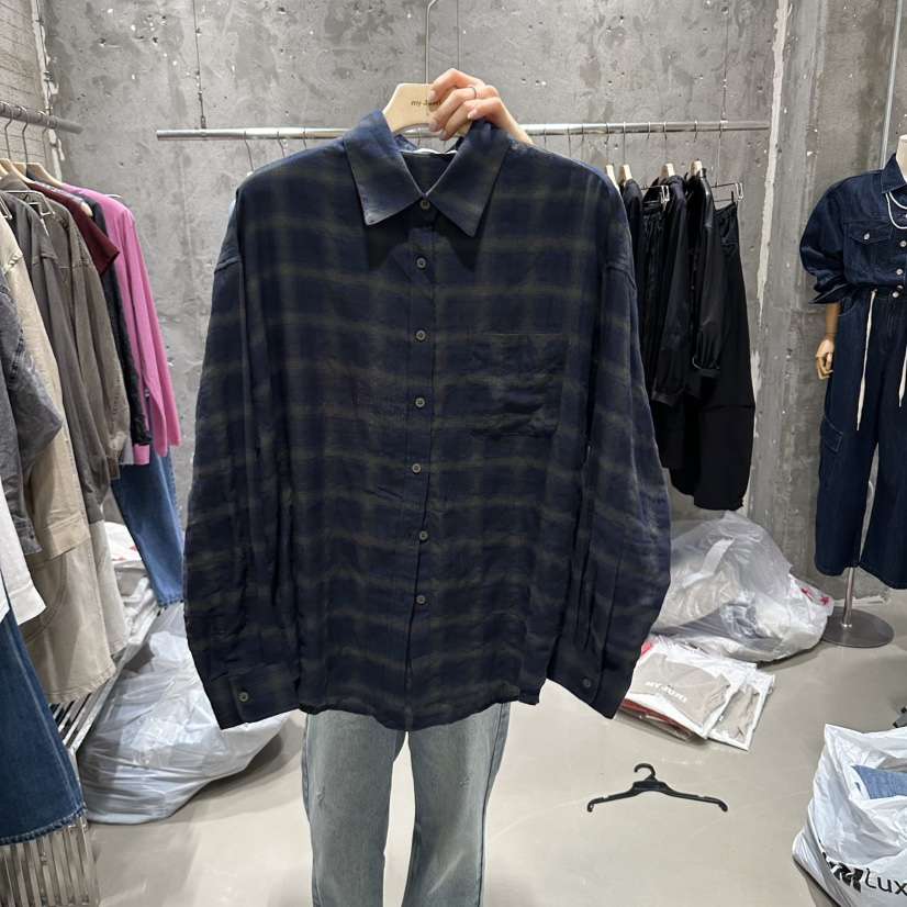 JUNI韓國代購女裝新品熱賣26初秋時尚推薦人氣襯衫蕾絲衫my juni襯衫/蕾絲衫