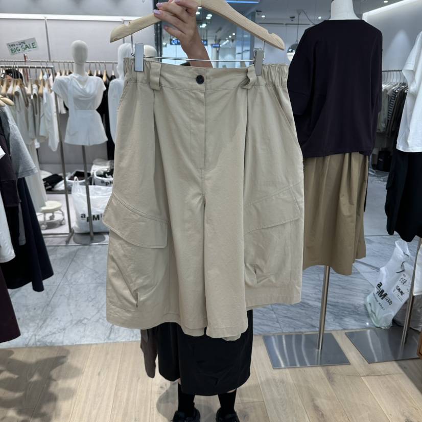 REVE-L東大門代購女士新款時尚熱賣人氣休閑26秋冬短褲口袋REVE-L短褲