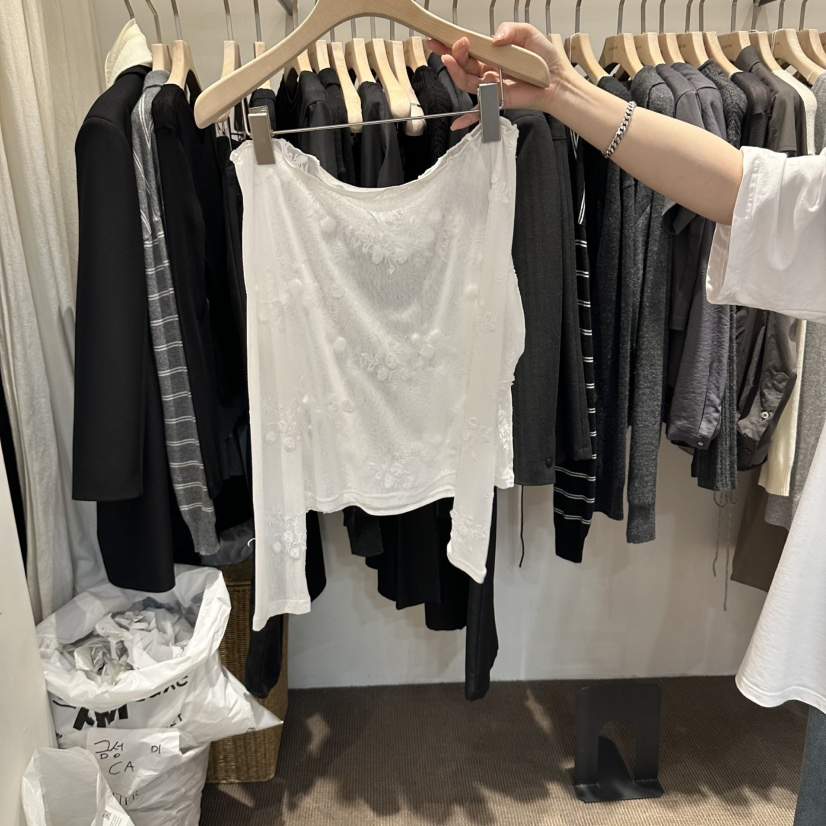 LE BUTTER韓國直郵女士新款26秋冬真品推薦時尚26初秋長袖T恤LE BUTTER長袖T恤