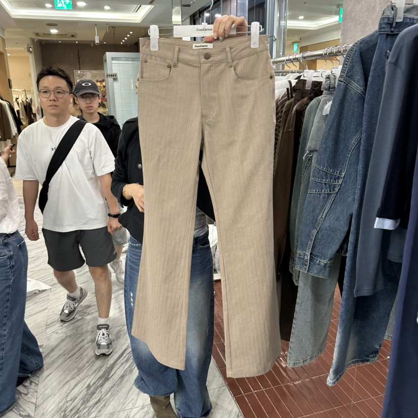 FOUNDATION東大門實拍女裝新品休閑時尚26秋冬人氣休閑褲FOUNDATION休閑褲