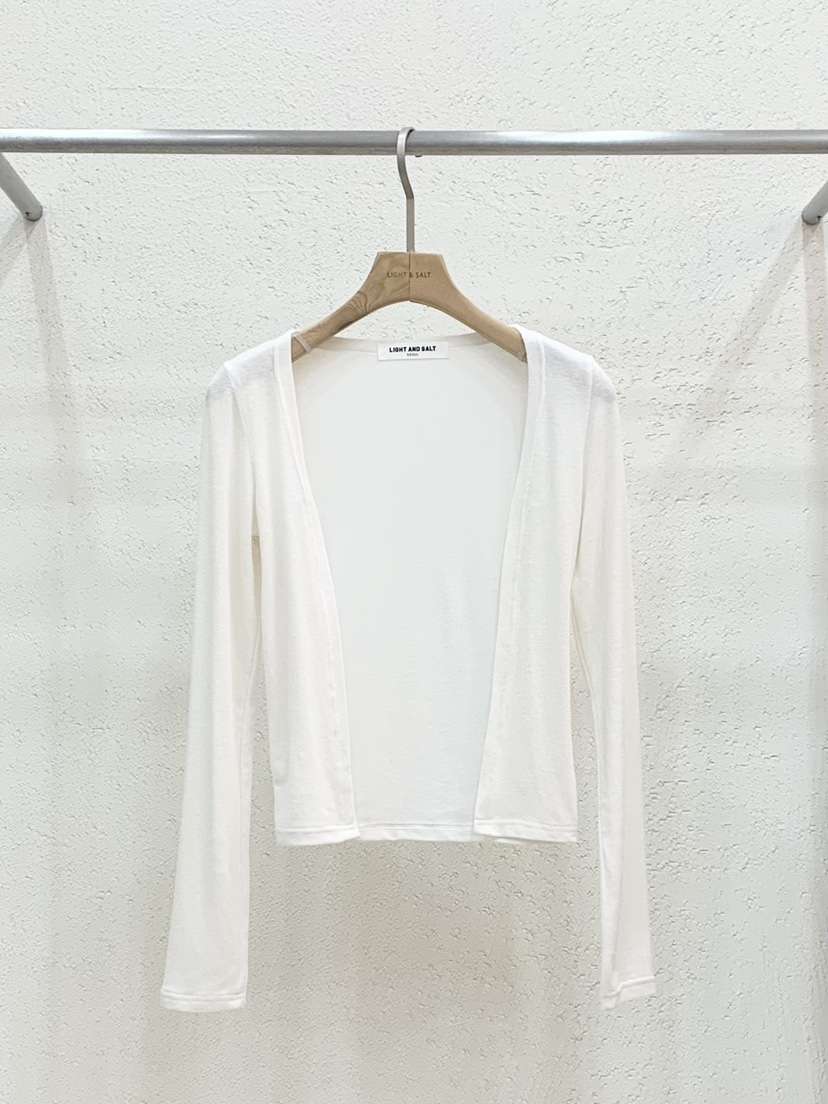 LIGHT AND SALT韓國直郵女裝新品休閑開衫安哥拉羊毛開衫LIGHT AND SALT開衫