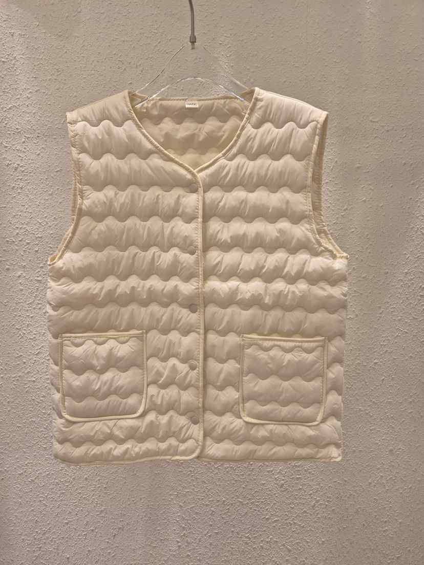 MONGDDANG東大門直郵女裝新品時尚真品熱賣休閑推薦馬甲絎縫MONGDDANG馬甲
