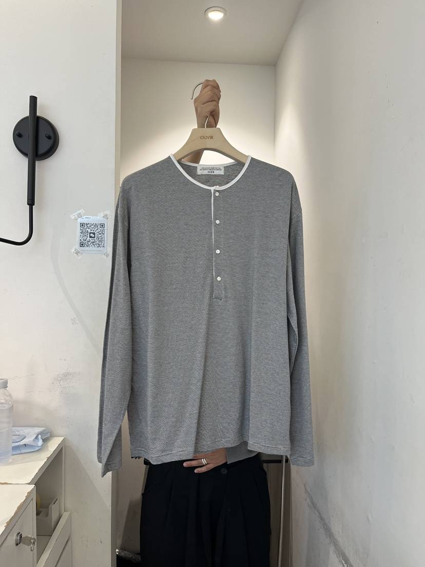 OUVIR韓國直郵女裝新品休閑推薦時尚26初秋熱賣人氣長袖T恤O.V.R/OUVIR長袖T恤