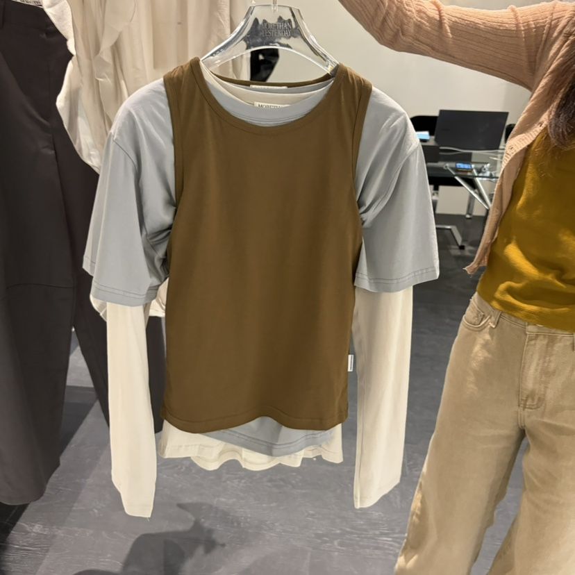 LMT（SAND LIMITED）（不代購）東大門代購女裝新品推薦套裝三件套MORE THAN YESTERDAY/LOVE YOU SO MUCH套裝