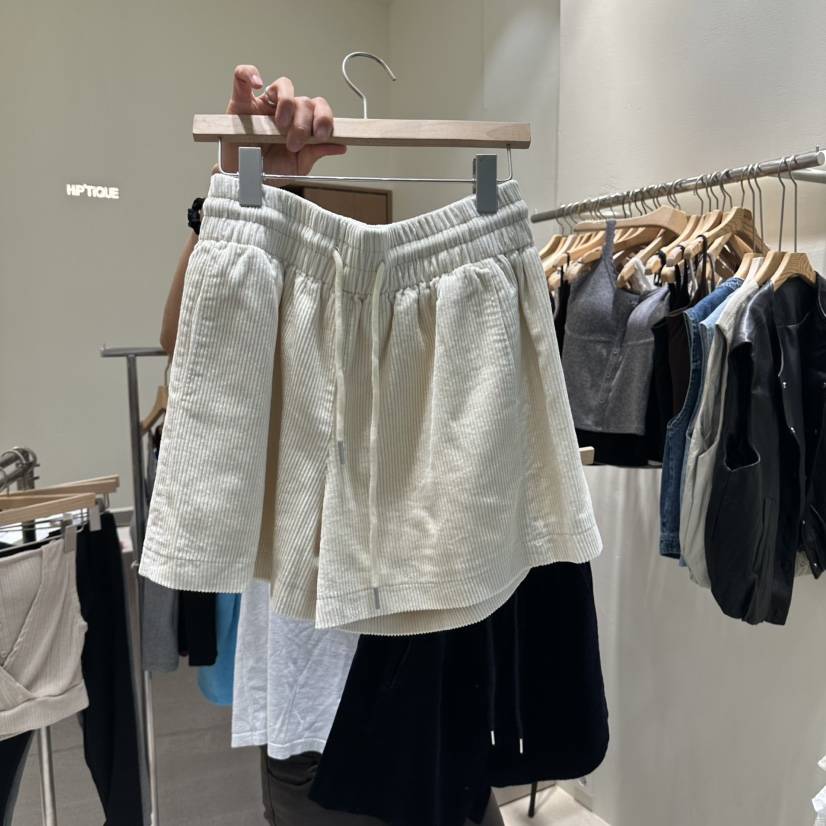 ROUGH東大門代購女士新品休閑26秋冬熱賣推薦26初秋時尚短褲ROUGH短褲