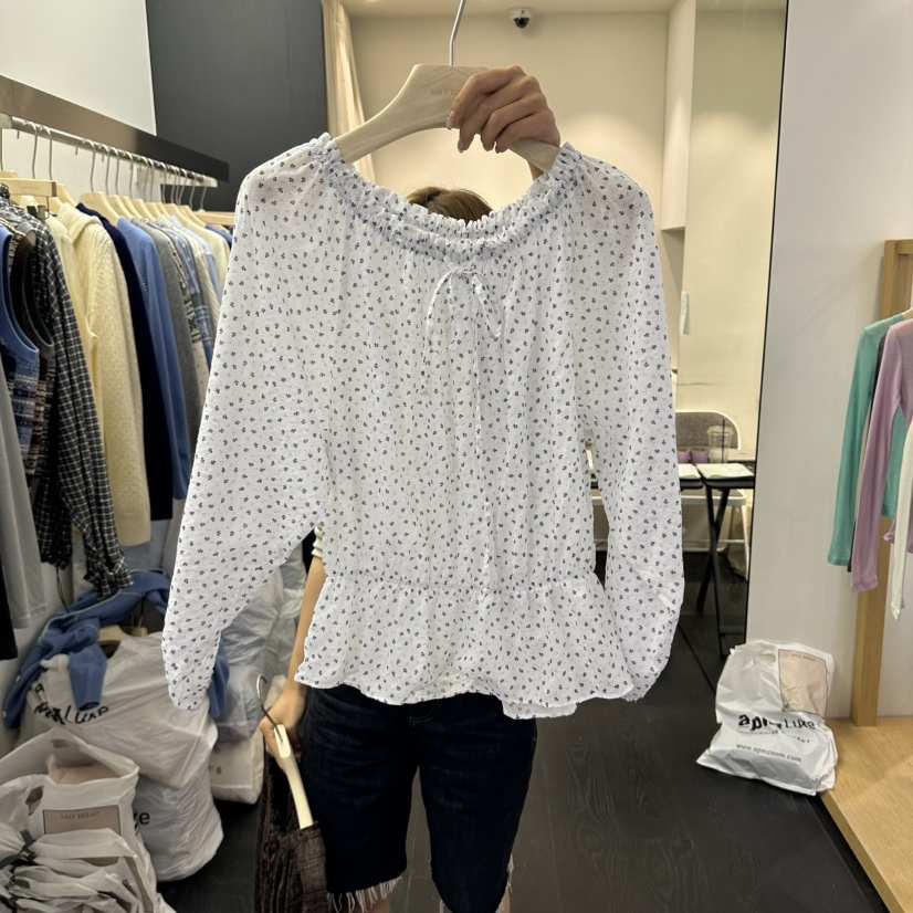 SALT BREAD東大門代購女士新品時尚推薦26秋冬襯衫蕾絲衫SALT BREAD襯衫/蕾絲衫