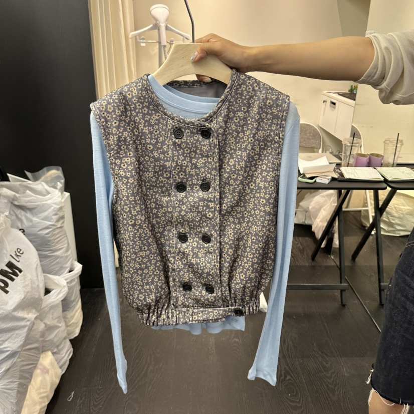 SALT BREAD韓國直郵女裝新品人氣休閑時尚推薦熱賣馬甲不含SALT BREAD馬甲
