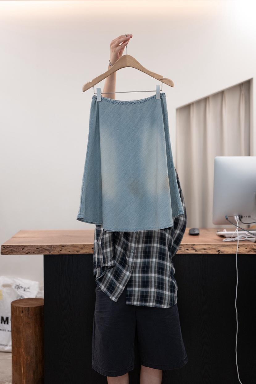 MARE東大門代購女士新品26初秋真品推薦休閑半身裙中短裙MARE半身裙/中短裙