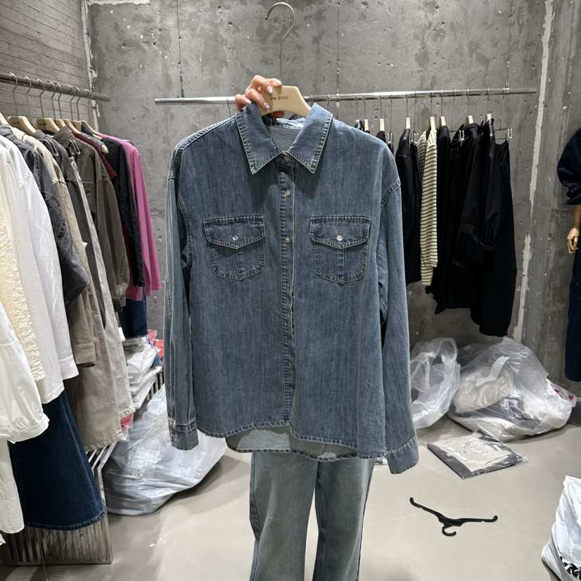 JUNI韓國直郵26秋冬新品時尚熱賣休閑真品推薦襯衫蕾絲衫my juni襯衫/蕾絲衫