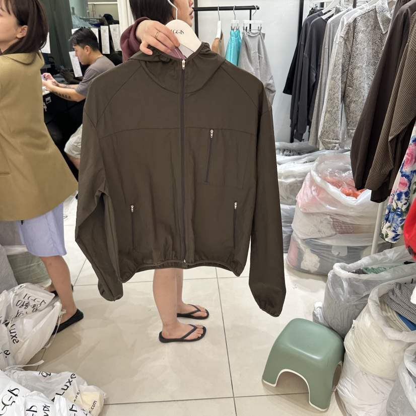 EGG IS東大門代購女士新款真品人氣時尚夾克可拆卸防風衣EGG IS夾克