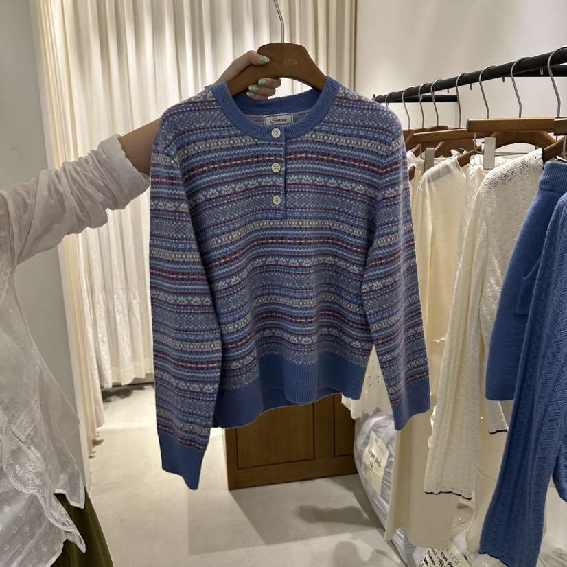 SIERRA東大門代購女士新品26春夏熱賣職業人氣推薦真品毛衣SIERRA毛衣