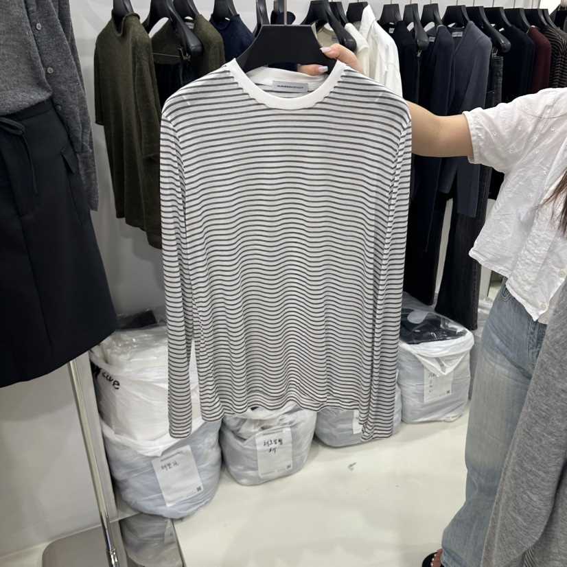 MUSHROOM EFFECT韓國直郵女裝新品職業休閑26春夏長袖T恤MUSHROOM EFFECT長袖T恤