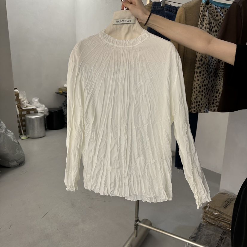 DOUBLE STANDARD/LE SMOKING/MAISONSTAFF東大門直郵女裝新品26春夏襯衫蕾絲衫MAISONSTAFF襯衫/蕾絲衫