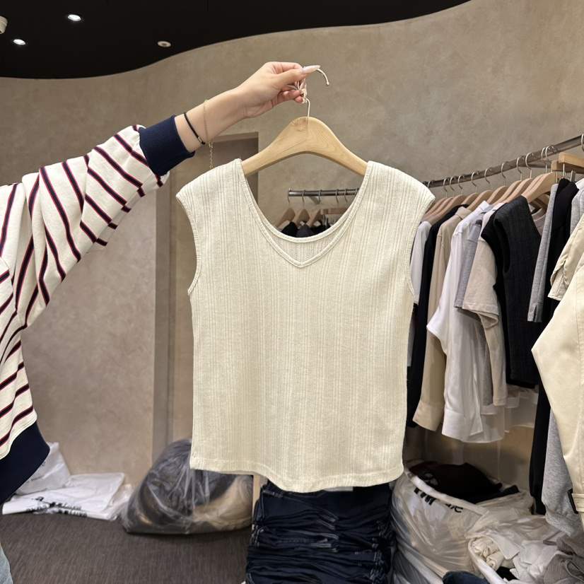 VINTAGE VIBE東大門代購女裝新品26春夏真品推薦吊帶背心VINTAGE VIBE吊帶/背心