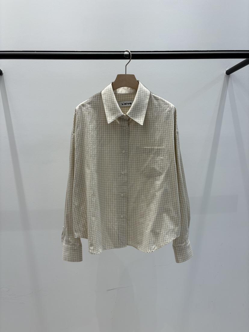 LAIVE東大門直郵女士新品真品熱賣26春夏時尚職業襯衫蕾絲衫LAIVE襯衫/蕾絲衫