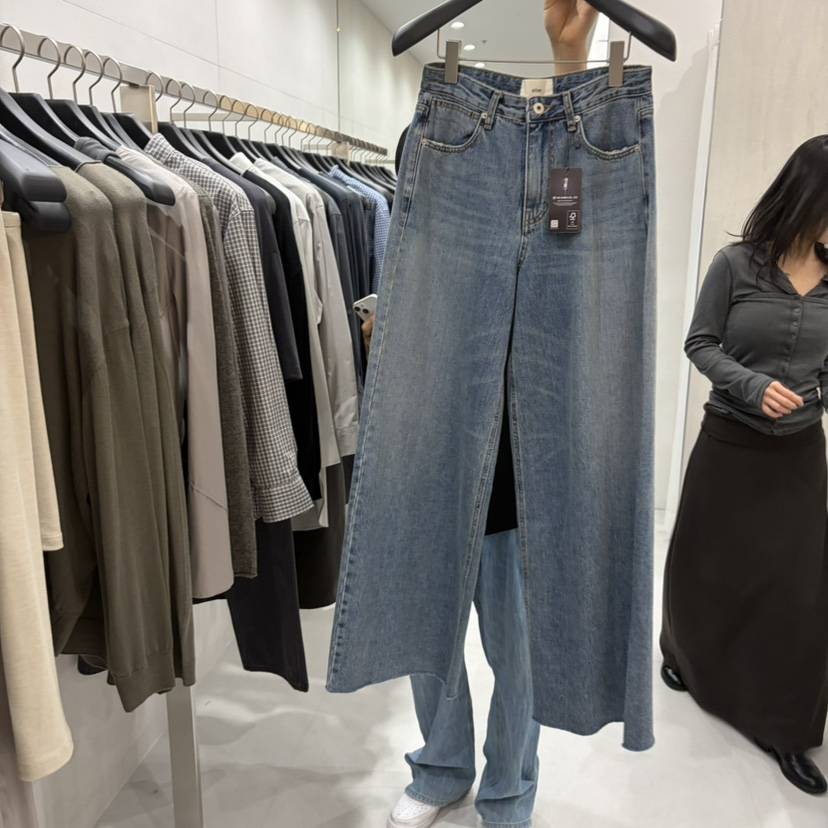 COMELY韓國代購女裝新品休閑推薦職業人氣26春夏真品牛仔褲COMELY牛仔褲