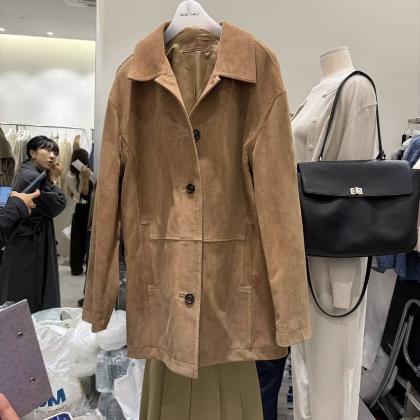 WOOD SAGE東大門實拍女士新品真品26春夏時尚熱賣休閑夾克WOOD SAGE夾克