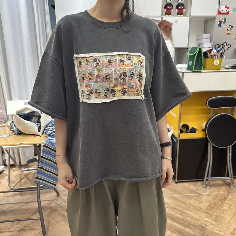 DE LINE韓國代購女裝新品真品休閑26春夏推薦職業人氣T恤DE LINET恤