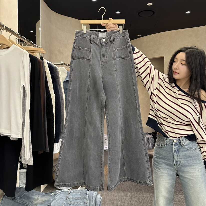 VINTAGE VIBE東大門代購女士新款熱賣推薦人氣職業牛仔褲VINTAGE VIBE牛仔褲