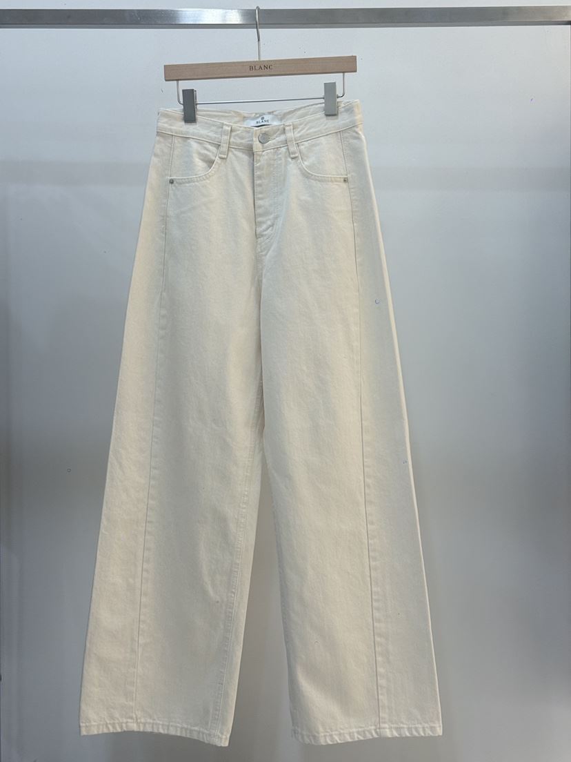BLANC-A東大門實拍女士新品26春夏時尚職業推薦真品牛仔褲BLANC-A牛仔褲