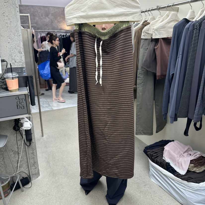 AMOEBA韓國直郵女裝新品真品推薦人氣熱賣職業26春夏長裙AMOEBA長裙