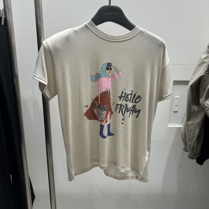 TARABY MOTION東大門實拍女裝新品熱賣時尚26春夏推薦T恤TARABY MOTIONT恤
