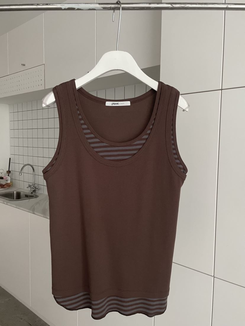 URBANE cloth韓國直郵女裝新品時尚人氣職業26春夏吊帶背心URBANE cloth吊帶/背心