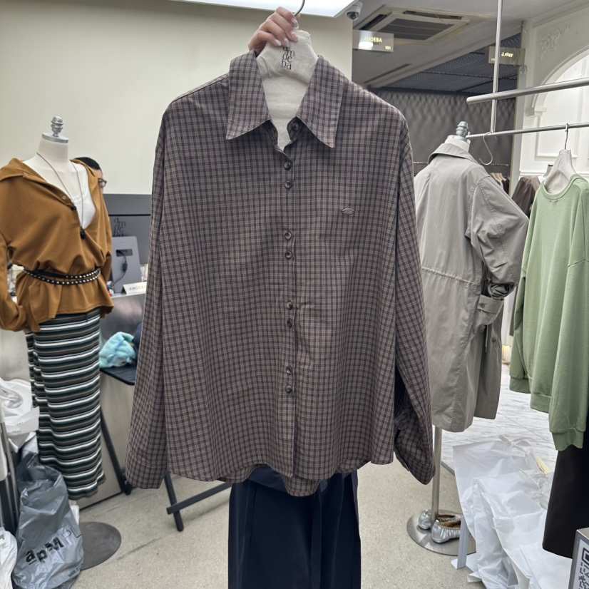 AMOEBA東大門直郵女士新品休閑推薦真品時尚26春夏襯衫蕾絲衫AMOEBA襯衫/蕾絲衫