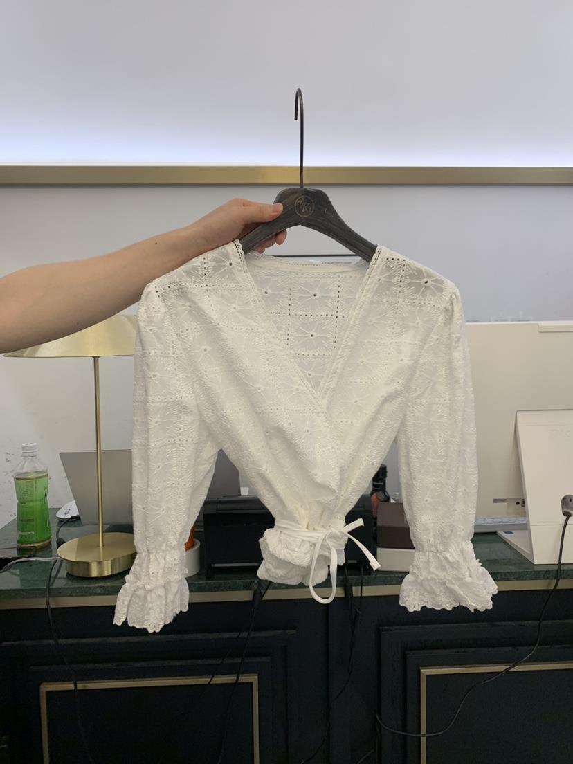 空東大門直郵女士新品休閑時尚真品人氣推薦熱賣襯衫蕾絲衫VIRKIN襯衫/蕾絲衫