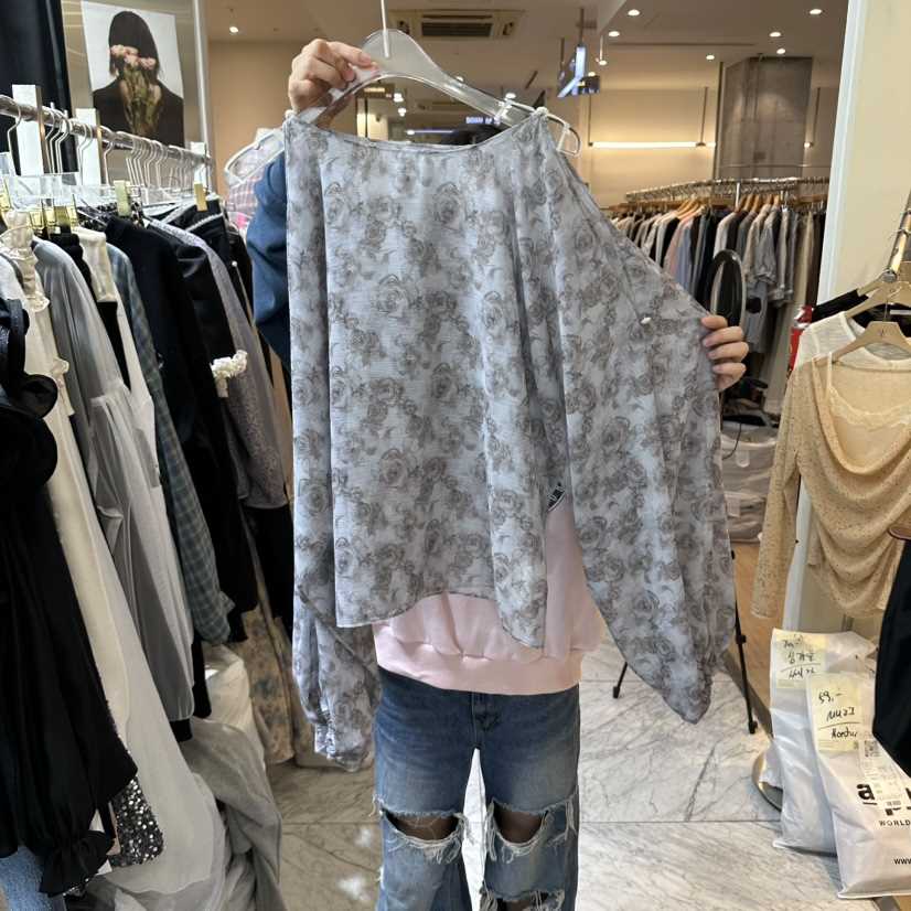 CHEAP-CHIC東大門實拍女裝新款休閑推薦人氣真品襯衫蕾絲衫CHEAP-CHIC/CHARLES THE SECOND襯衫/蕾絲衫