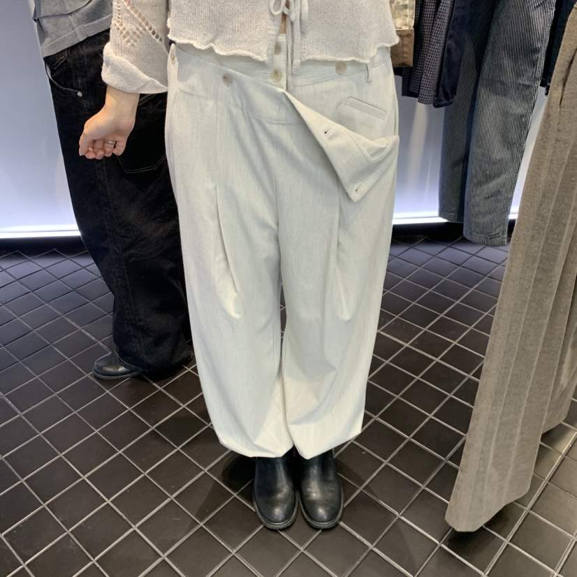 OUS/INCH-L東大門代購女裝新款真品人氣時尚推薦休閑褲OUS/INCH休閑褲