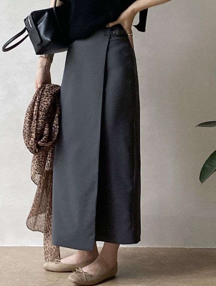 STAY HERE韓國直郵女裝新品推薦人氣時尚熱賣休閑真品長裙STAY HERE-2件起長裙