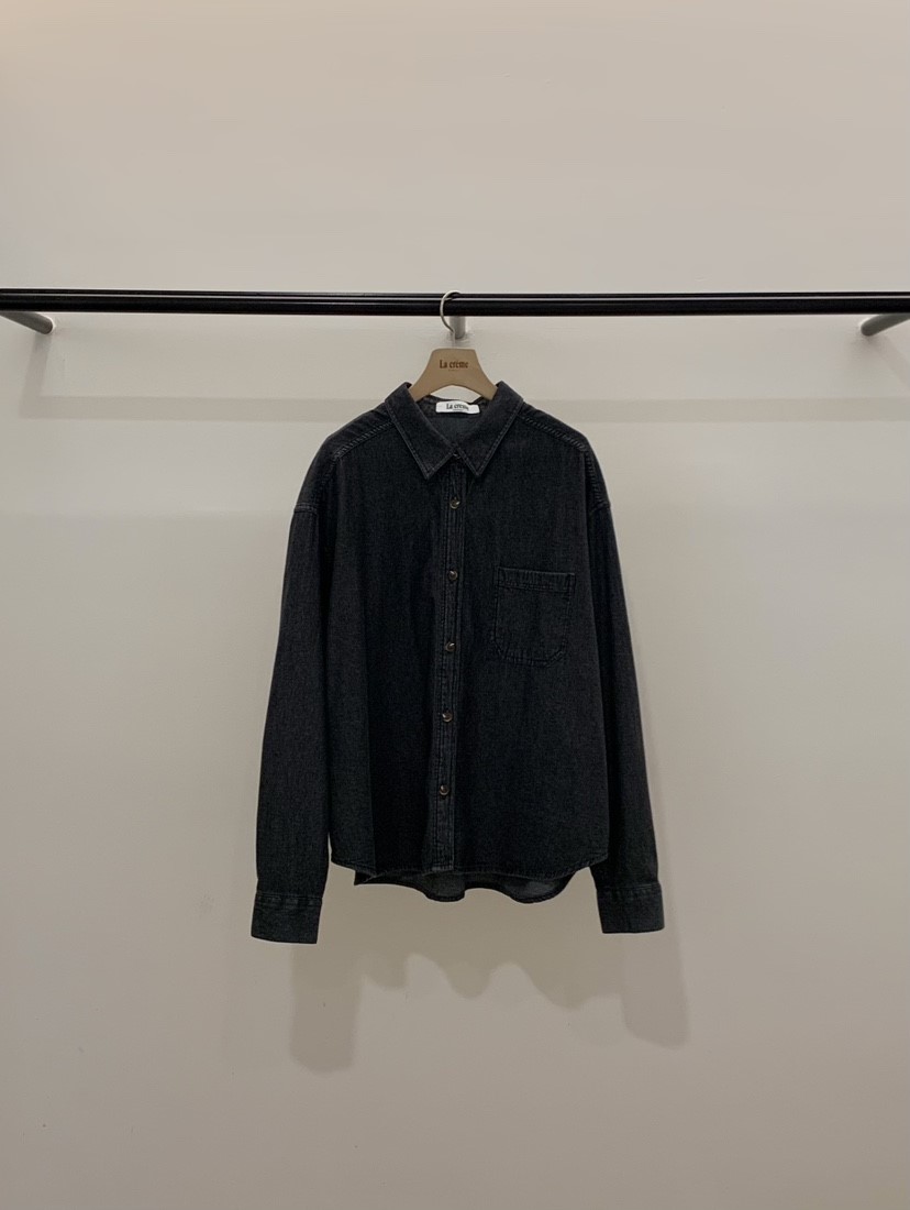 LA CREME東大門實拍26秋冬新品人氣時尚休閑熱賣襯衫蕾絲衫LA CREME襯衫/蕾絲衫