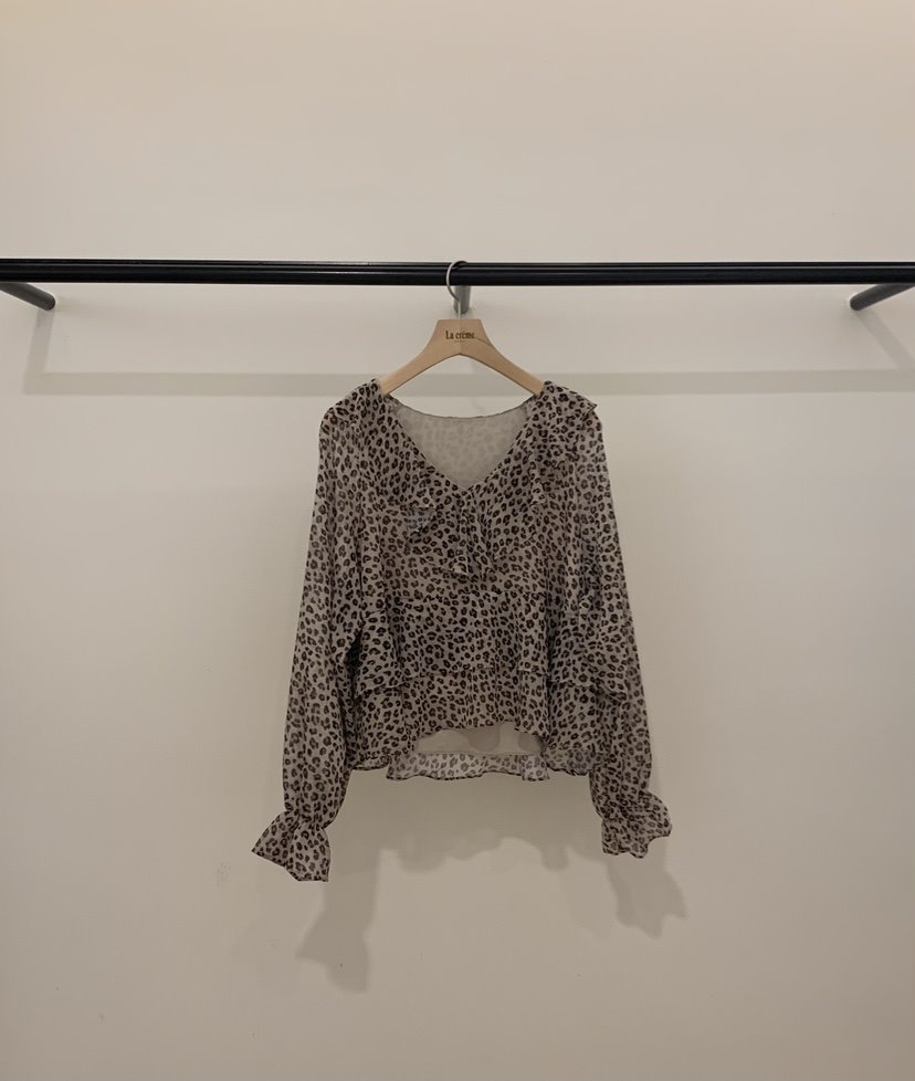 LA CREME東大門代購26秋冬新品時尚人氣真品熱賣襯衫蕾絲衫LA CREME襯衫/蕾絲衫