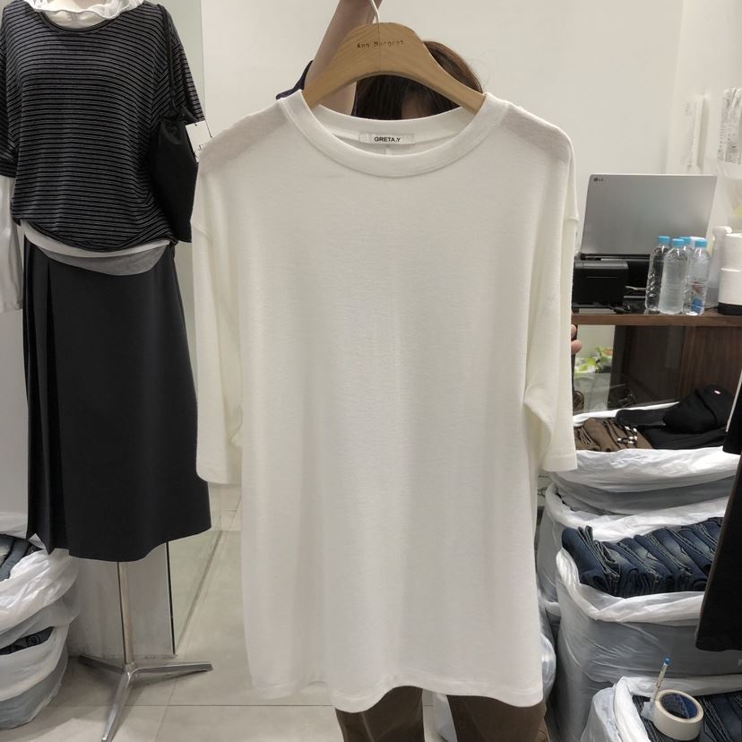 ANN MARGRET韓國直郵女裝新品推薦T恤寬松GRETA.YT恤