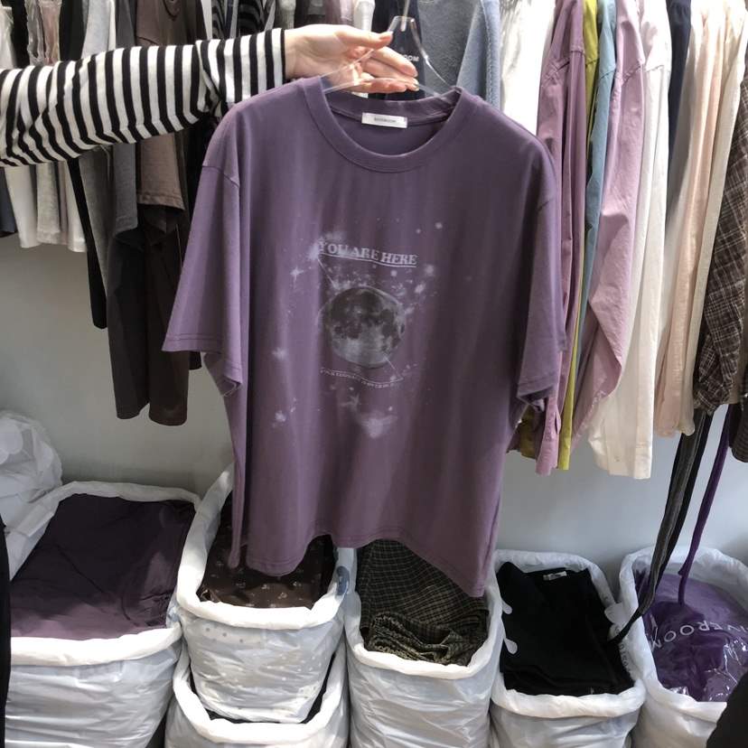 RIVEROOM韓國直郵女裝新品熱賣真品人氣休閑推薦時尚T恤RIVEROOMT恤