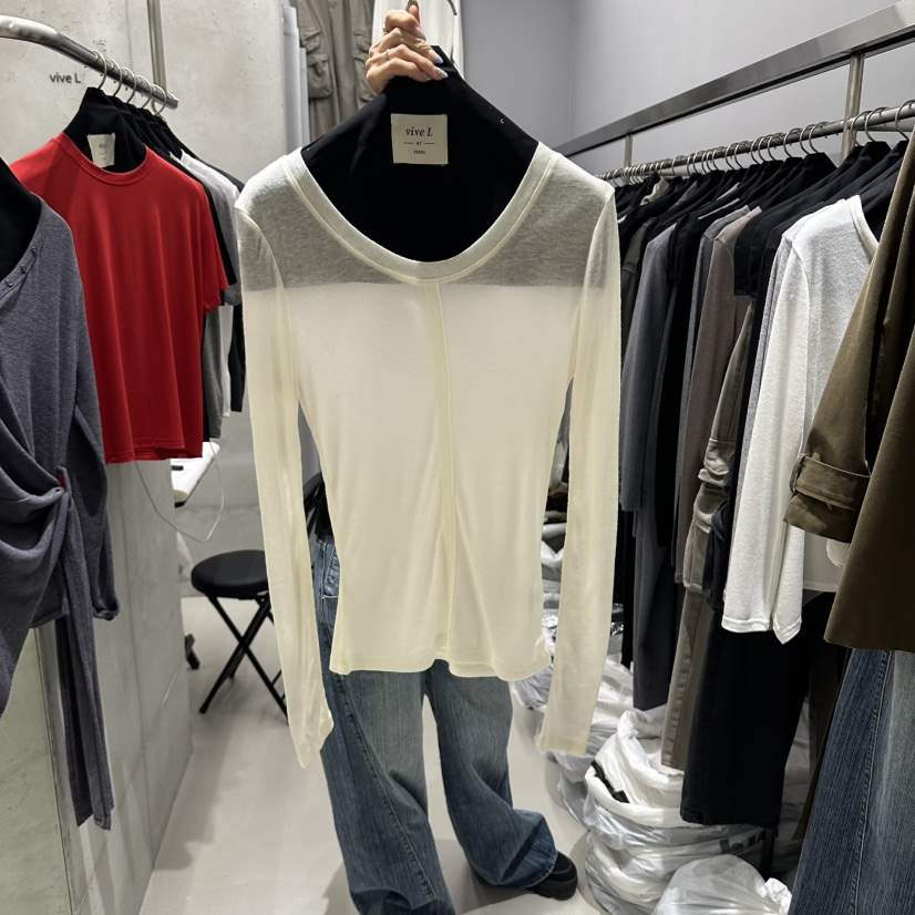 EL BOSQUE東大門代購女裝新品真品熱賣推薦人氣時尚長袖T恤EL BOSQUE長袖T恤