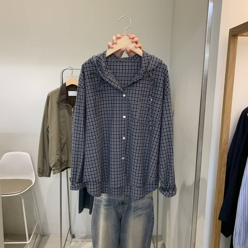 OUTRENE韓國代購女裝新款休閑真品推薦人氣熱賣襯衫蕾絲衫OUTRENE襯衫/蕾絲衫