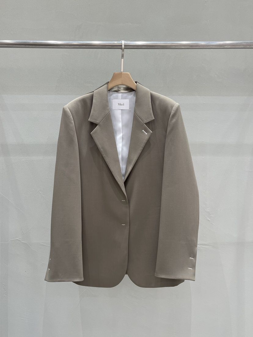 THE MUI韓國直郵26秋季新款時尚休閑人氣真品西裝西服撞色THE MUI西裝/西服