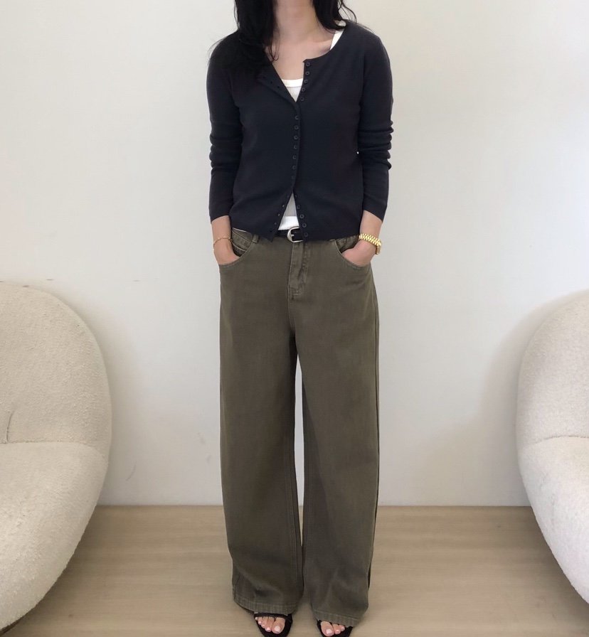 GLAD SOME東大門實拍26秋季新款人氣時尚推薦休閑休閑褲GLAD SOME休閑褲