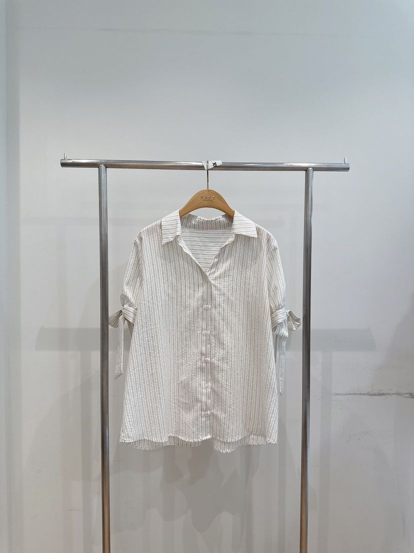 FAVE-L韓國代購26秋冬新品人氣時尚休閑熱賣襯衫蕾絲衫絲帶FAVE-L襯衫/蕾絲衫