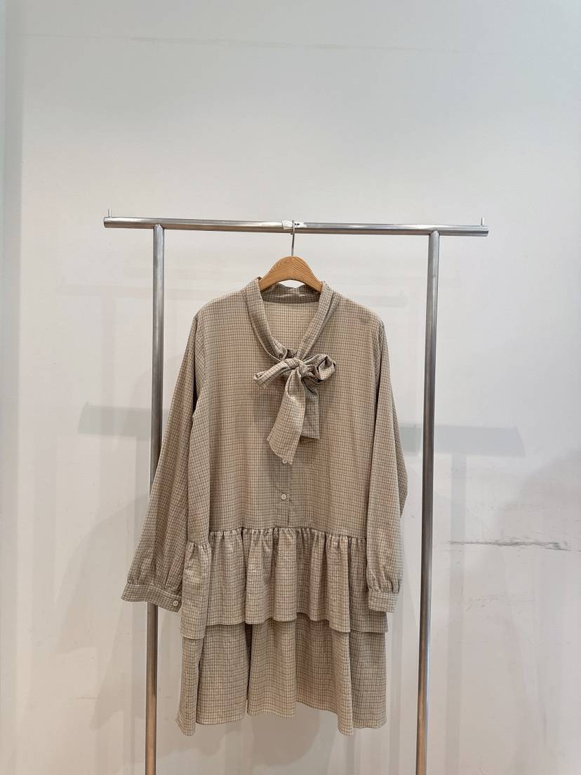 FAVE-L東大門直郵26秋冬新品真品熱賣人氣休閑連衣裙OPSFAVE-L連衣裙
