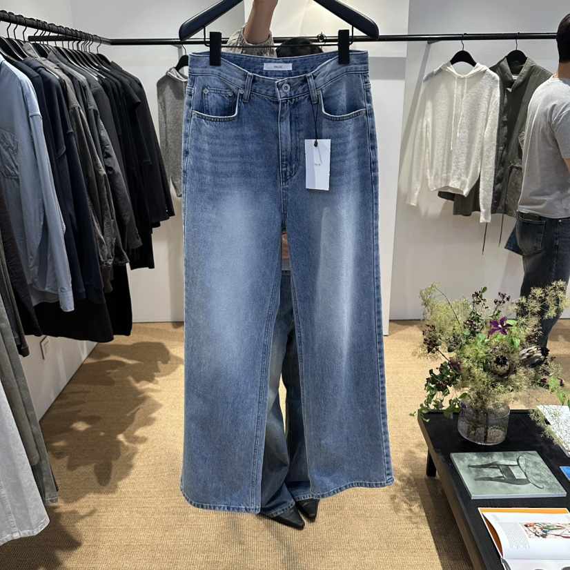 X東大門實拍女裝新品真品熱賣休閑人氣推薦時尚牛仔褲經典musk牛仔褲