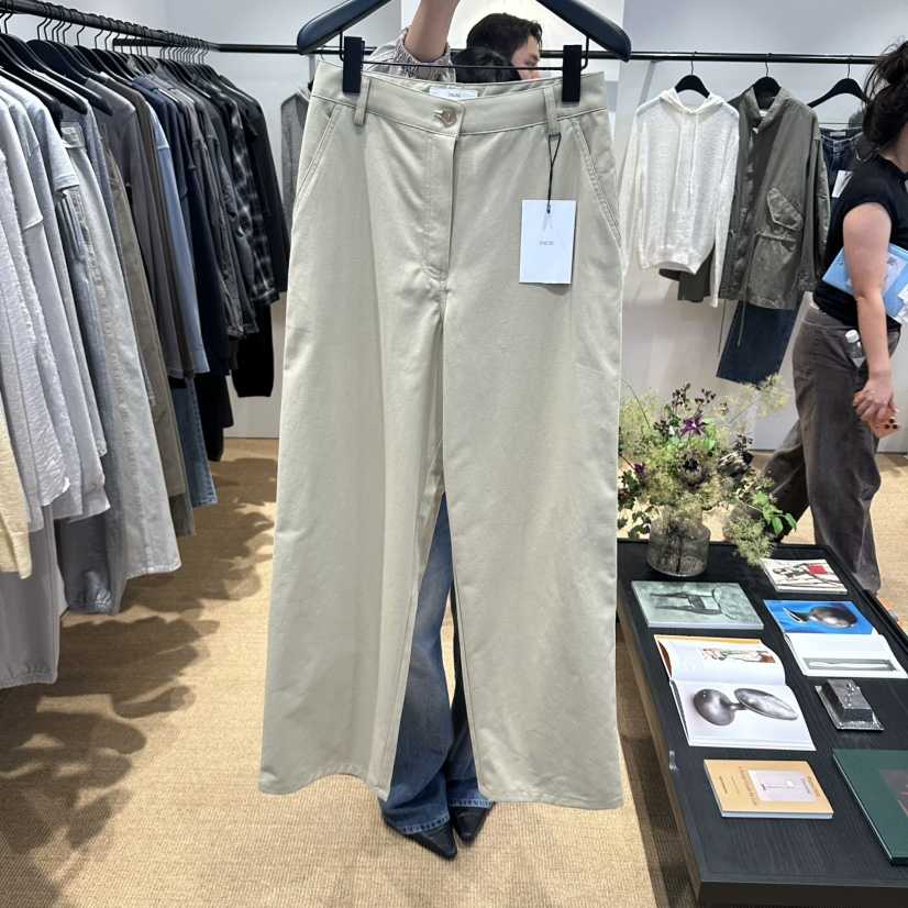 X韓國直郵女士新款真品推薦時尚休閑熱賣人氣休閑褲口袋musk休閑褲