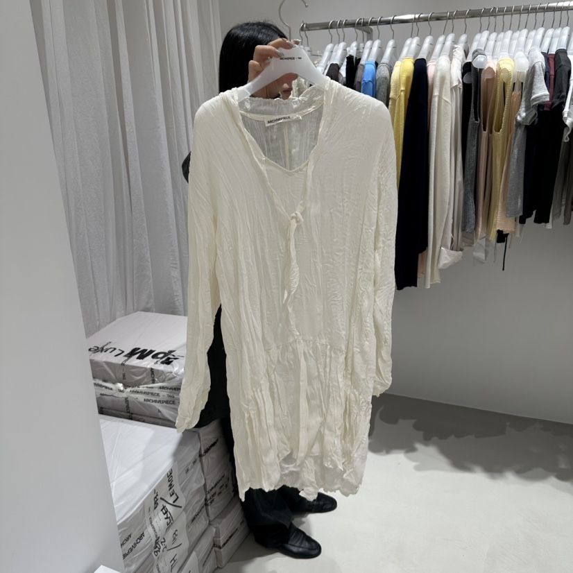 X東大門代購女裝新款人氣熱賣推薦時尚真品休閑連衣裙ARCHIVEPIECE TAG連衣裙