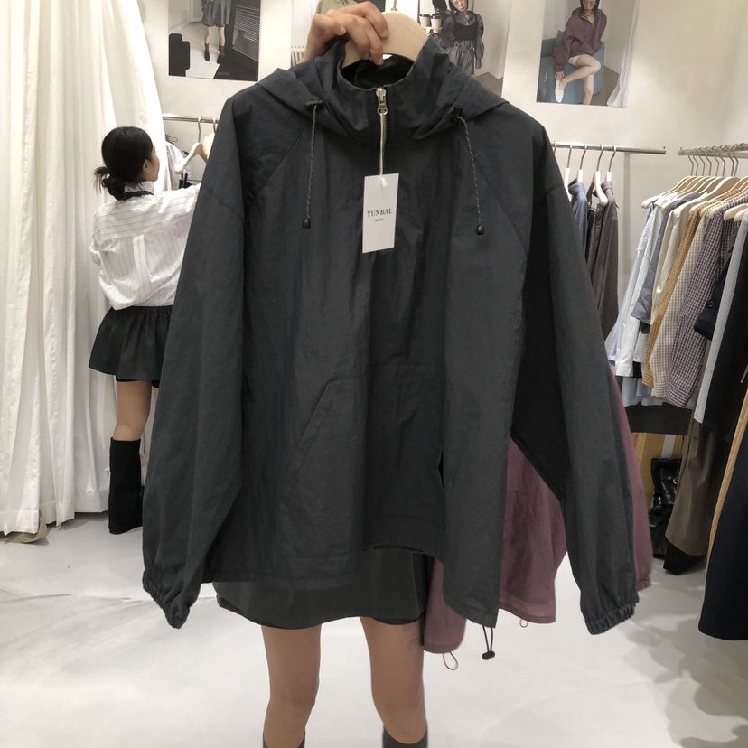 A Flan韓國直郵26秋冬新款熱賣時尚休閑推薦人氣夾克防風衣AFN/FLAN EDITION夾克