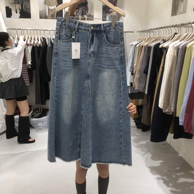 A Flan韓國代購女裝新品時尚真品休閑熱賣推薦人氣長裙AFN/FLAN EDITION長裙