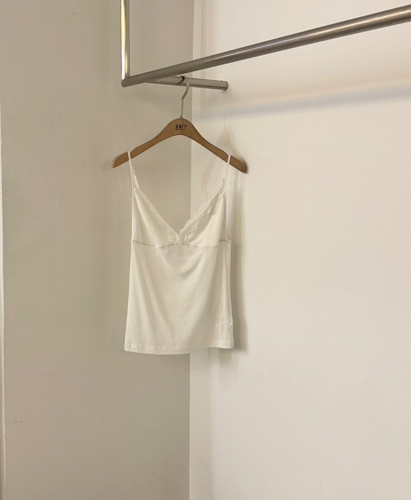 TWENTY FOUR SEVEN24-7東大門代購女裝新款真品吊帶背心蕾絲無袖TEWNTY FOUR SEVEN24-7吊帶/背心