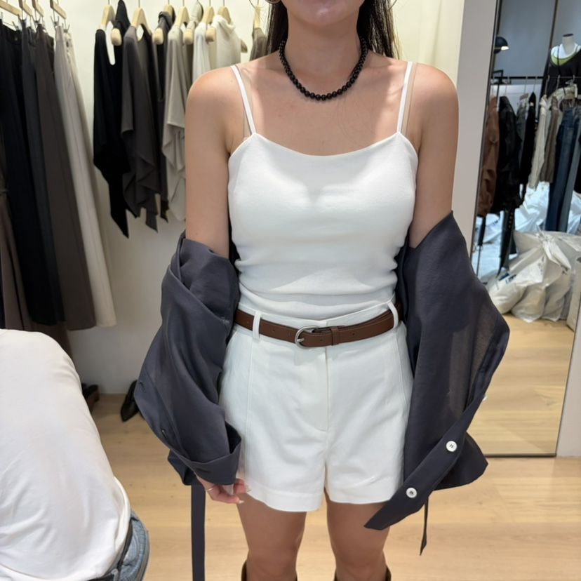 W AND J東大門實拍女裝新品時尚推薦熱賣人氣休閑吊帶背心W AND J吊帶/背心